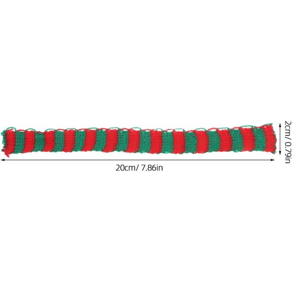 Mini-Wollschals für dekorative Puppen und Weihnachtsfeier-Accessoires