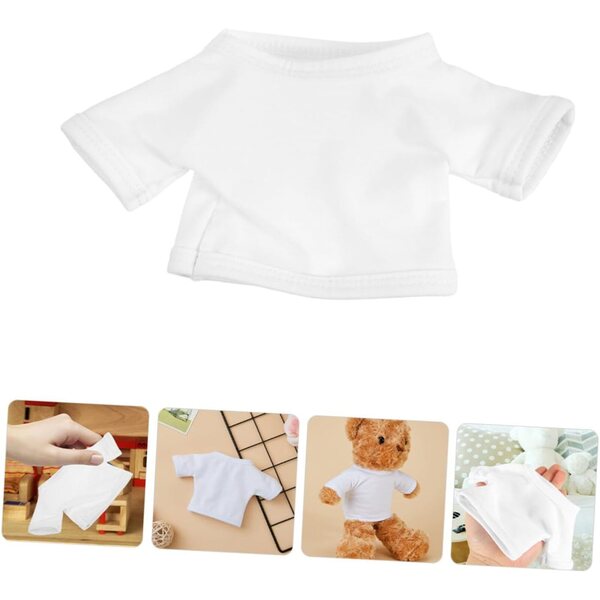 Hemobllo T-Shirt in Tessuto per Orsetti di Peluche 35 cm - Abito Decorativo Morbido