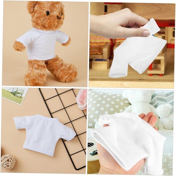 Hemobllo T-Shirt in Tessuto per Orsetti di Peluche 35 cm - Abito Decorativo Morbido