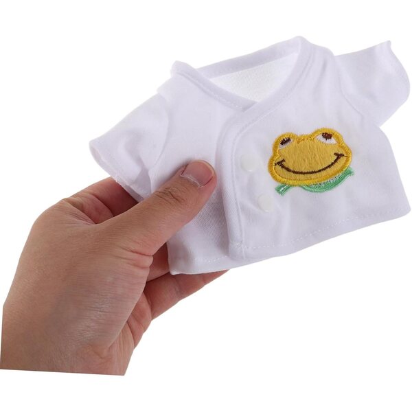 3er-Set Kleidung für Puppen 30 cm Unisex aus mehrfarbigem Polyester – handgefertigte Accessoires