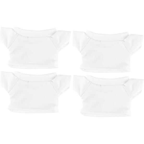 SOIMISS Set 4 T-shirt in Cotone per Pupa e Peluche Ours 15 cm Riutilizzabili
