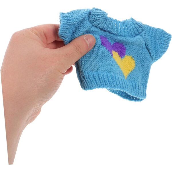 Set 3 Maglioni per Orsetti in Peluche, Vestiti Colorati e Intercambiabili per Bambini