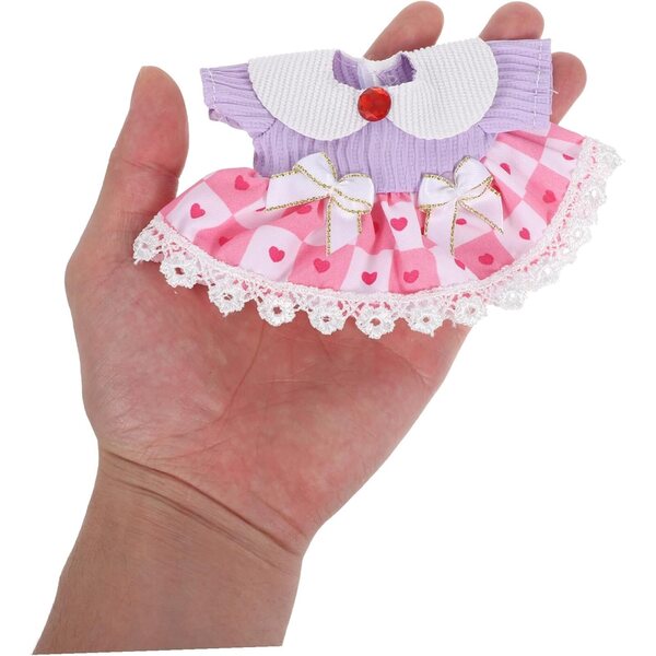 iplusmile Abito Principessa e Fascia per Bambola con Accessori per Orsetto, materiale morbido e durevole