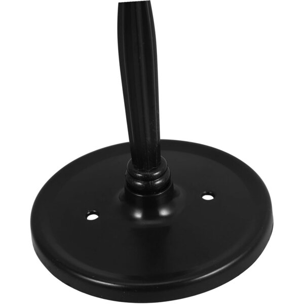 Set mit 6 Schaufensterpuppenständern für Puppenkleidung aus schwarzem ABS – ideal für Mini-Häuser