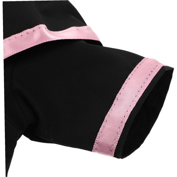 Costume Ours in Peluche per Laurea con Scialle e Cappello Rosa - Souvenir Unico