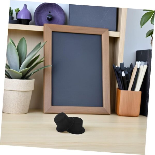 Set 60 Mini Chapeaux Neri per Decorazioni e Lavoretti Creativi | BESTonZON