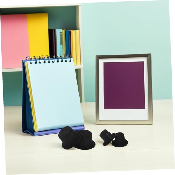Set 60 Mini Chapeaux Neri per Decorazioni e Lavoretti Creativi | BESTonZON