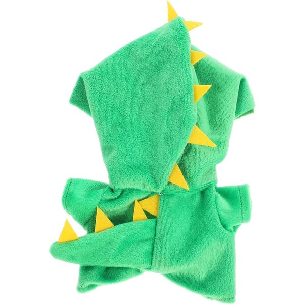 Costume dinosauro in peluche per bambole 20 cm, abbigliamento morbido e leggero unisex
