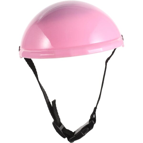 Fahrradhelm für 18 Zoll große rosa Puppe, Sicherheitsdekoration und Spielzubehör