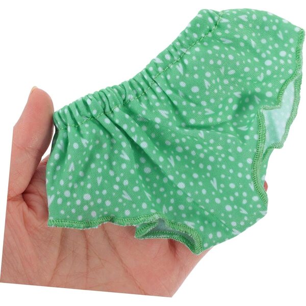Set 4 Culottes Colorate e Morbide per Bambole, Accessori Riutilizzabili per Bambine