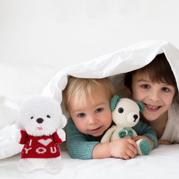 GALPADA Set 5 Vestiti in Filato per Peluche Orso 16,5x10,5 cm - Accessori Moda