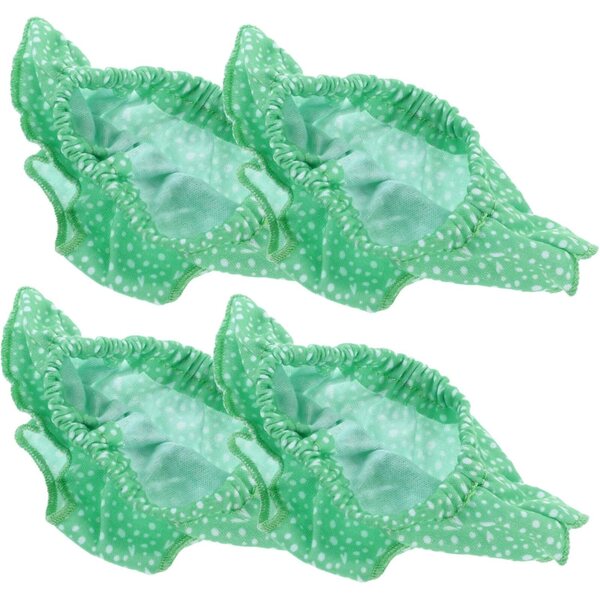 iplusmile Set 4 Culottes Reutilizzabili per Bambole 18 Pollici in Tessuto Blu Chiaro