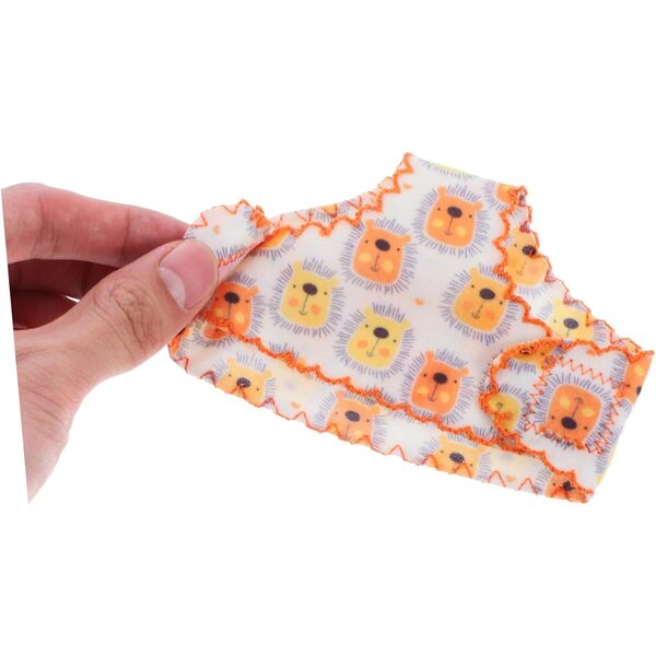 iplusmile Set 5 Pezzi Bavaglini e Culotte per Bambole 30 cm Riutilizzabili e Facili da Indossare