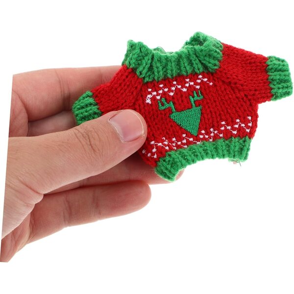 GALPADA Mini Pull in Peluche per Bambole - Accessori Abbigliamento e Decorazione Casa Mini
