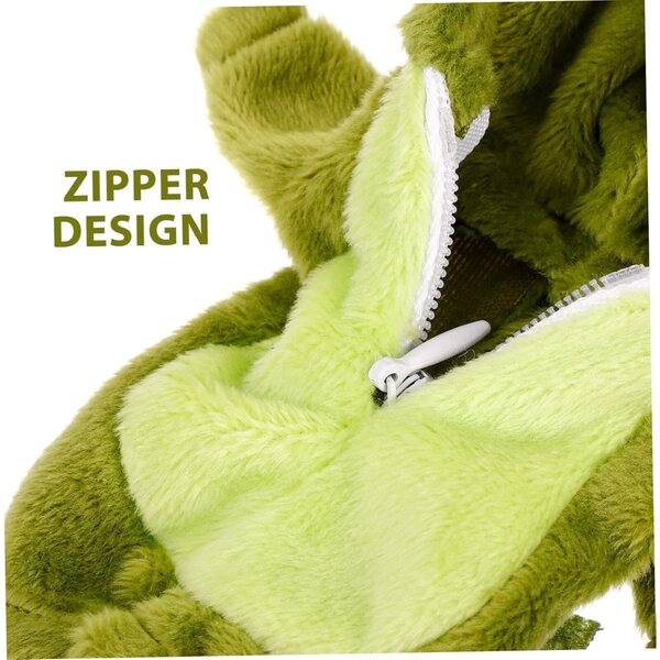 iplusmile Costume Dinosaure per Bambole Ob11, Abito Morbido e Riutilizzabile 15cm