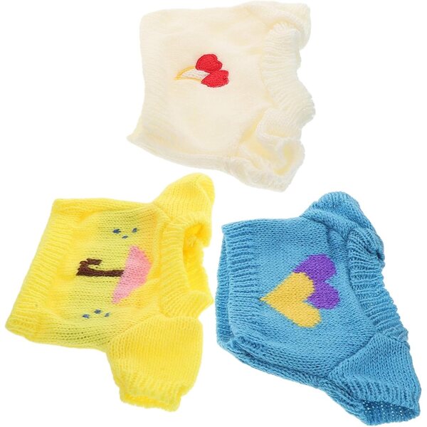 GALPADA Set 3 Pullover per Orsetti di Peluche Morbidi e Intercambiabili 30 cm