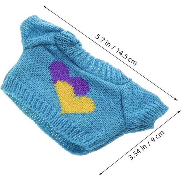 GALPADA Set 3 Pullover per Orsetti di Peluche Morbidi e Intercambiabili 30 cm