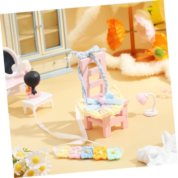 Set Bandeau e Bavaglino in Cotone per Bambole Baby - Accessori Eleganti e Pratici