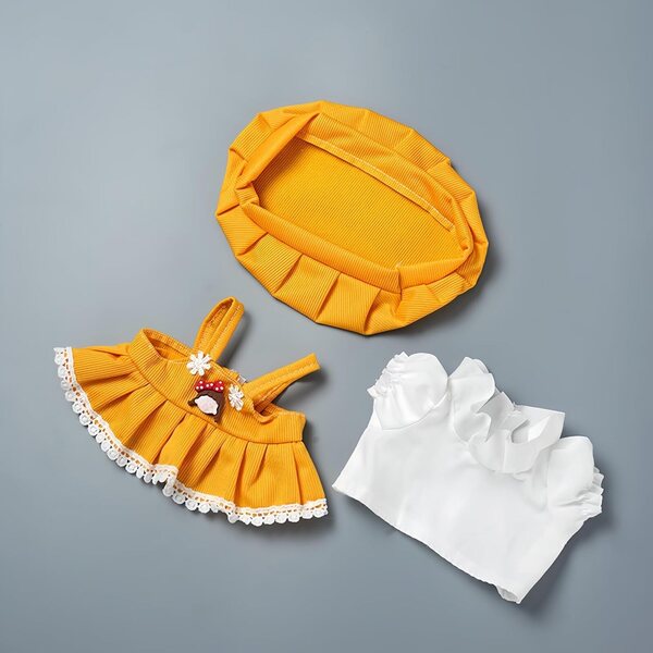 Vestiti per bambole in cotone 20 cm YHYQiFei, abiti artigianali con design adorabile