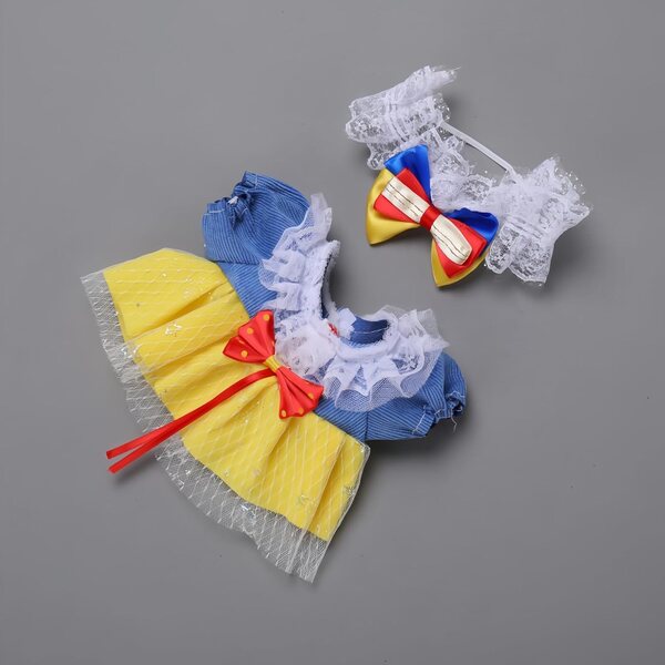 Vestiti per bambole in peluche 20 cm fatti a mano con cotone di alta qualità