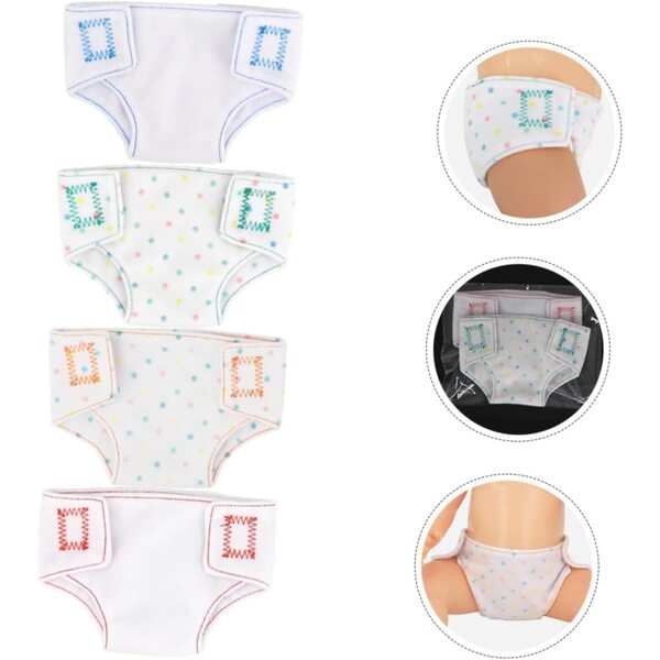SOIMISS 4 Sottovesti per Bambole - Set Accessori Costume Gioco Di Abbigliamento