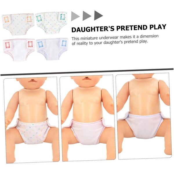 SOIMISS 4 Sottovesti per Bambole - Set Accessori Costume Gioco Di Abbigliamento