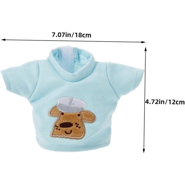 GALPADA 2 Set Tenute Invernali con Pantalone, Camicia e Accessori per Bambole 10"