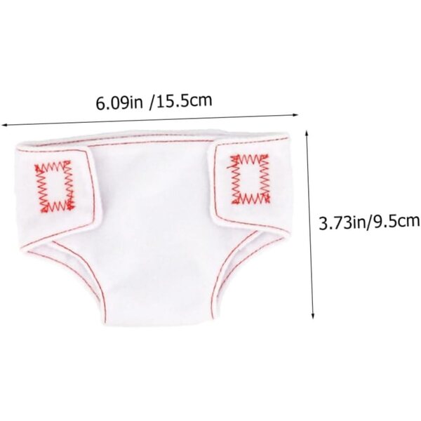 Set 4 Sottovesti in Tessuto per Bambole 18 cm Accessori Costume Gioco di Ruolo
