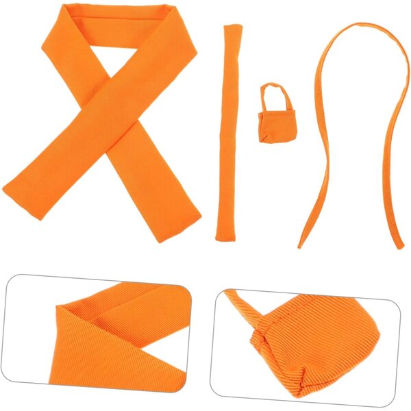 Costume di Monaco per Bambola 17 cm Abito Morbido e Dettagliato in Tessuto Polyester