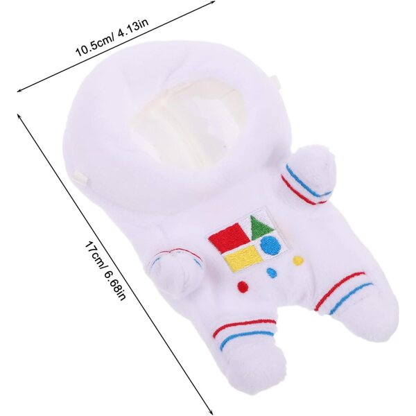 Astronautenkostüm für Puppen und Stofftiere – Spielbekleidung und Fährtensuche