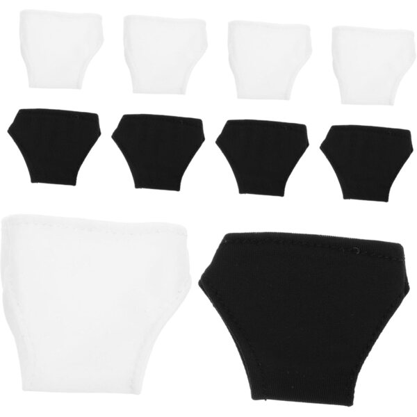 Hemobllo Set 10 Sottovesti per Bambola 29 cm in Poliestere, Compatibili Bamboles Reborn