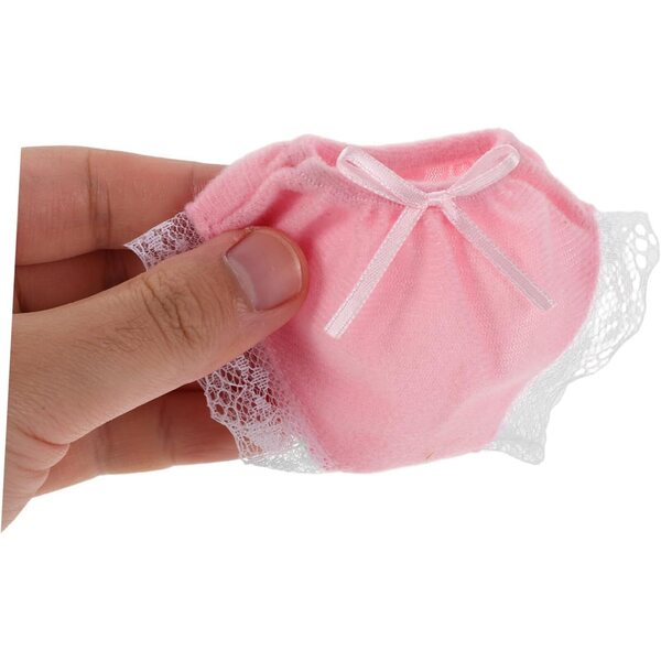 BESTonZON Set 3 Pezzi Sotto-Vesti per Bambole in Tessuto Morbido Assortito