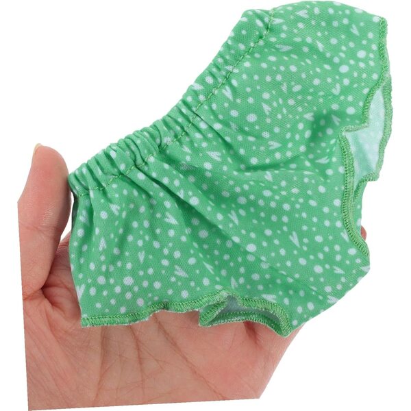 Set 4 Culottes per Bambole da 18 Pollici in Tessuto Blu Cielo, Facili da Indossare