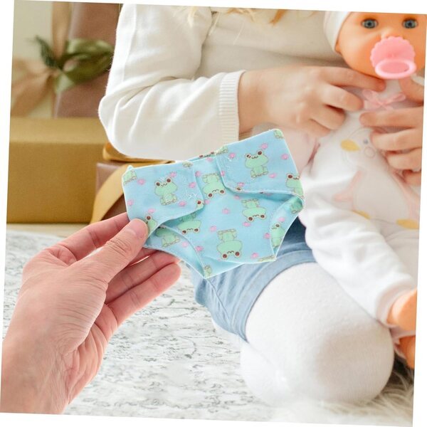 Set 2 Culottes Lavabili per Bambole 18 Pollici - Accessori Sottovesti Riutilizzabili Bambini