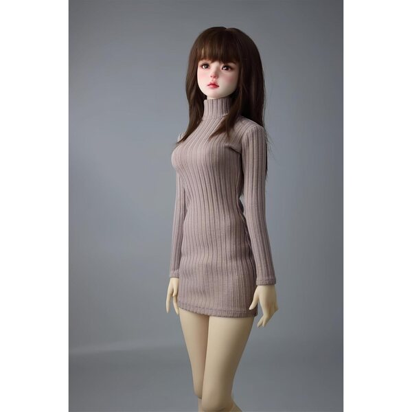 Vestiti artigianali per bambole BJD 1/3, gonna a maglia traforata colore 6