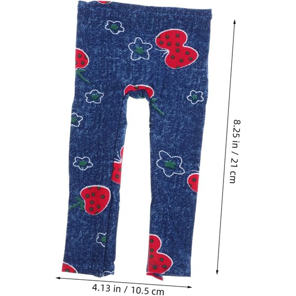 GALPADA Leggings per Bambole 18 cm Pantaloni Decorativi in Tessuto Morbido