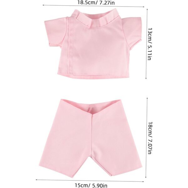 Abbigliamento per Orsetti in Peluche GALPADA - Pantaloni Decorativi in Tessuto Morbido