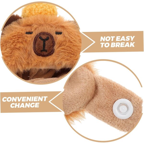 Chapeau in Peluche per Bamboles | Accessorio Costume per Giochi Creativi Bambini