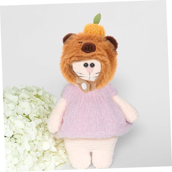 Chapeau in Peluche per Bamboles | Accessorio Costume per Giochi Creativi Bambini