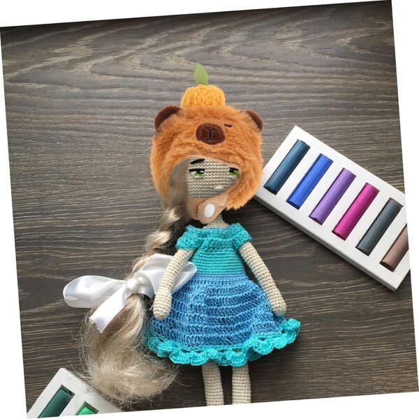 Chapeau in Peluche per Bamboles | Accessorio Costume per Giochi Creativi Bambini