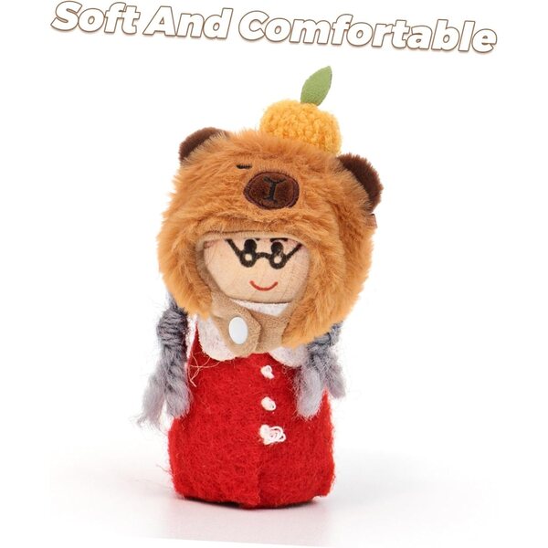 Chapeau in Peluche per Bamboles | Accessorio Costume per Giochi Creativi Bambini