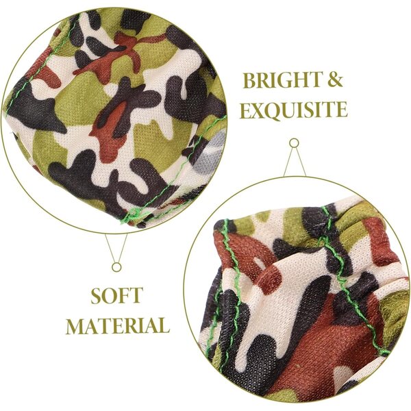Set 4 Culotte in Tessuto per Bambole 18 Pollici - Accessori Vestiti Facili da Indossare
