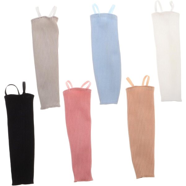 GALPADA 6 Vestiti per Bambole 30 cm Abiti Tricotati Vari Colori Facili da Indossare