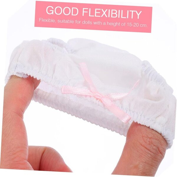 GALPADA 3 Culottes di Stoffa Riutilizzabili per Bamboles 15-20cm Accessori Gioco