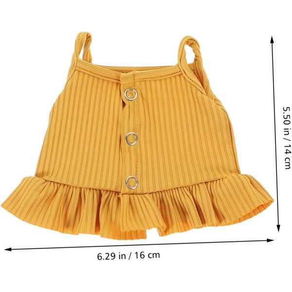 Vestito per Bambola 45 cm BESTonZON – Top e Shorts in Tessuto Morbido, Set 2 Pezzi