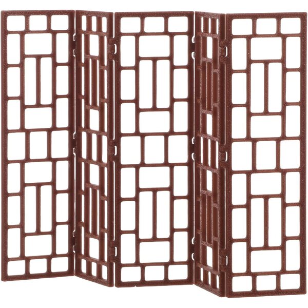 1:20 Mini Vintage chinesischer Kunststoffschirm für Puppenhaus und Schreibtisch
