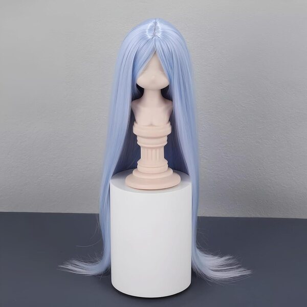 Perrucca per bambola BJD capelli lunghi morbidi e realisti vari colori 1/3 1/4 1/6