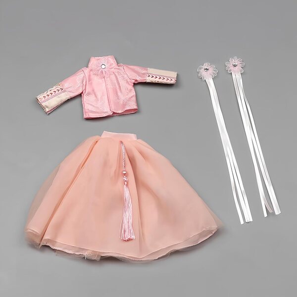Abbigliamento BJD 1/6 per Bambole 30 cm – Stile Artigianale in Cotone e Nylon