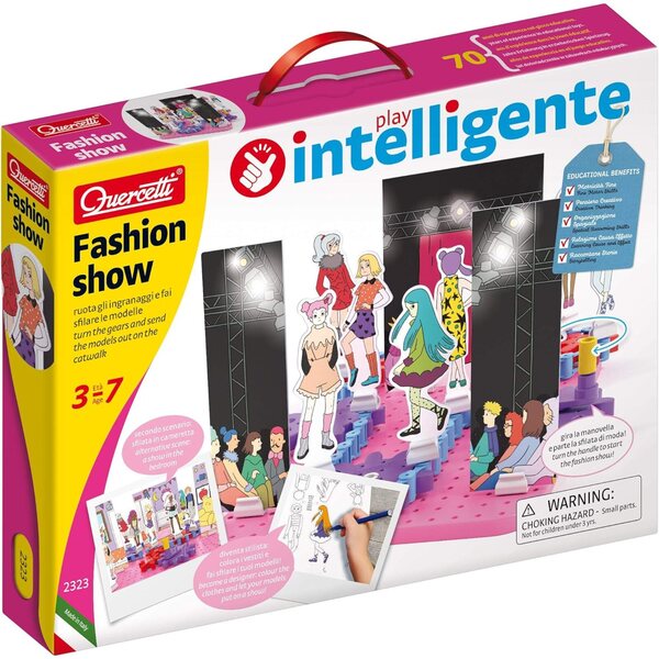 Quercetti Fashion Show 2323 – Modespiel mit Puppen und Laufsteg