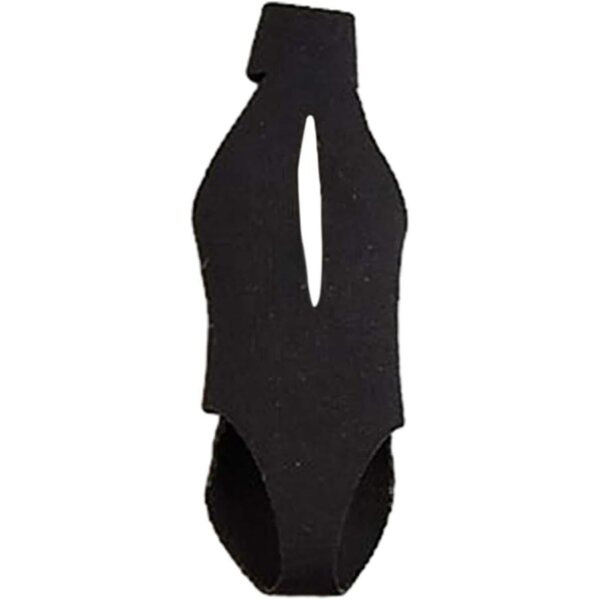 Stoffkostüm für 6-Zoll-Frauenfiguren, schwarze elegante Minikleidung